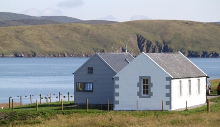 Chapel with Linga in the background