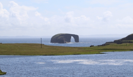 Dore Holm St Magnus Bay