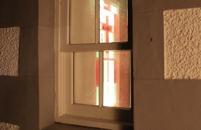Stained glass window